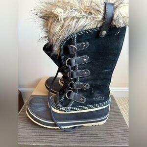 Sorel Joan of Arctic Black Winter Boots